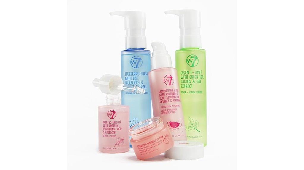 complete skincare routine set