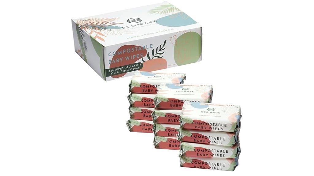 compostable bamboo baby wipes