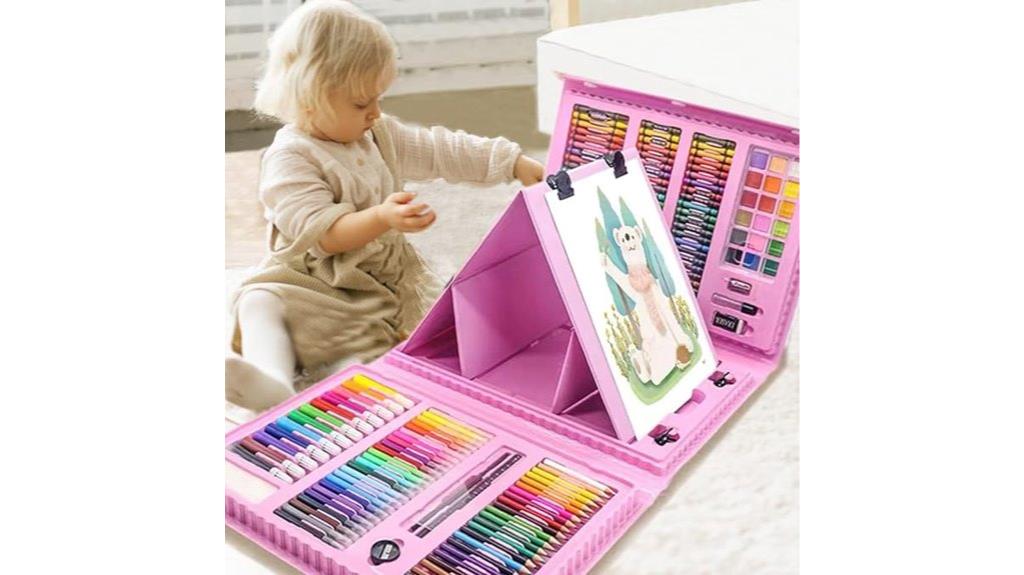 comprehensive art supplies kit