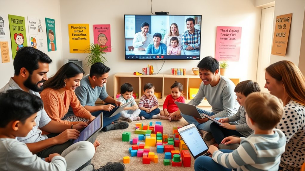 connecting families via technology