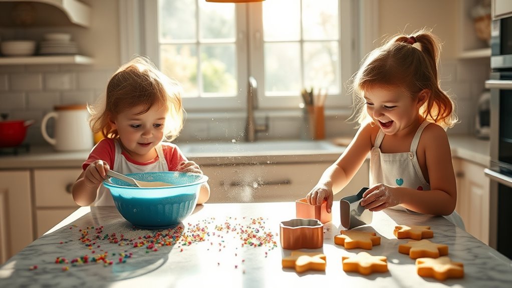 cooking and sharing joy