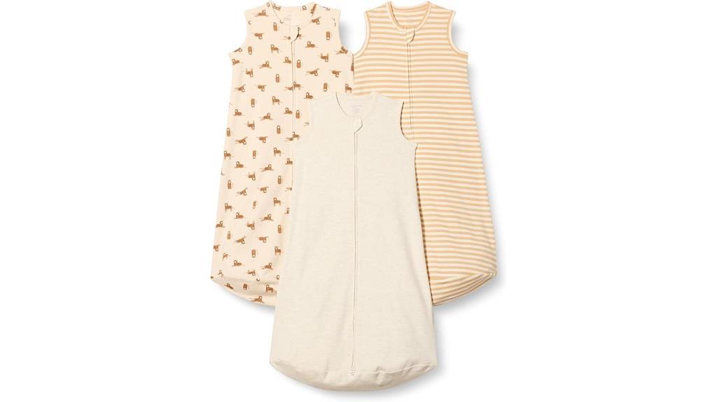 cotton sleep sacks set