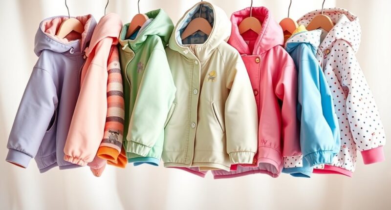 cozy and stylish baby jackets