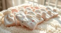 cozy scratch free newborn mittens