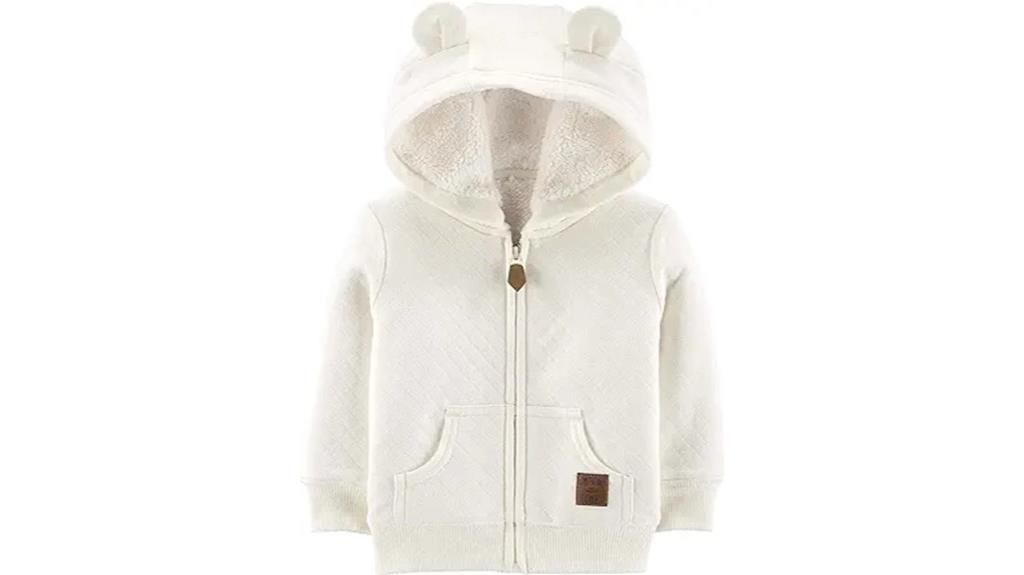 cozy sherpa lined hoodie