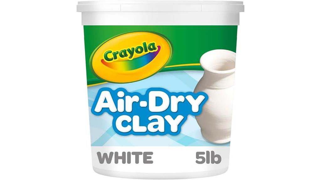 crayola kids air dry clay