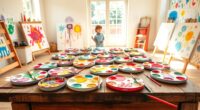 creative children s art palettes