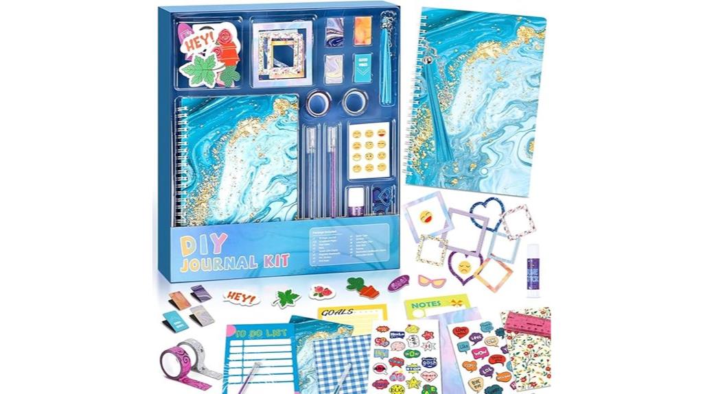 creative journaling kit for girls