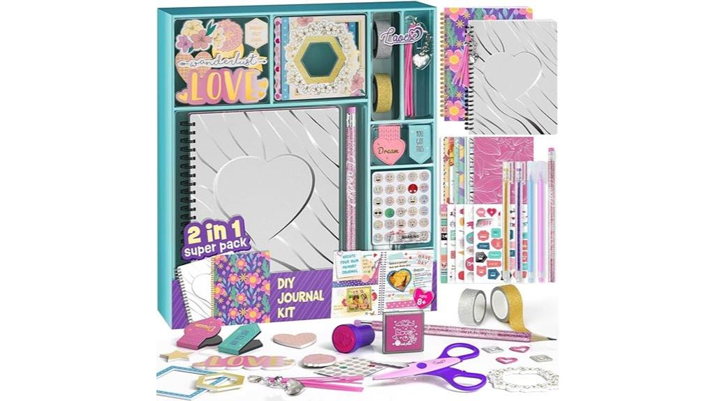 creative journaling kit for girls