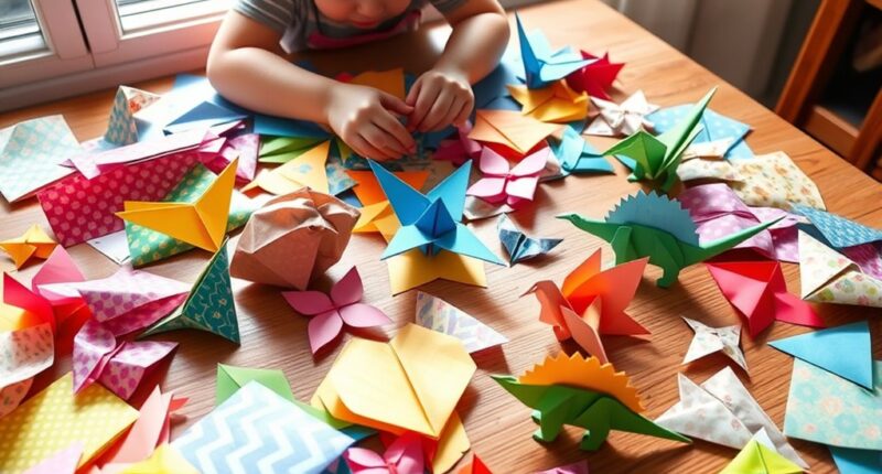 creative origami kits for kids