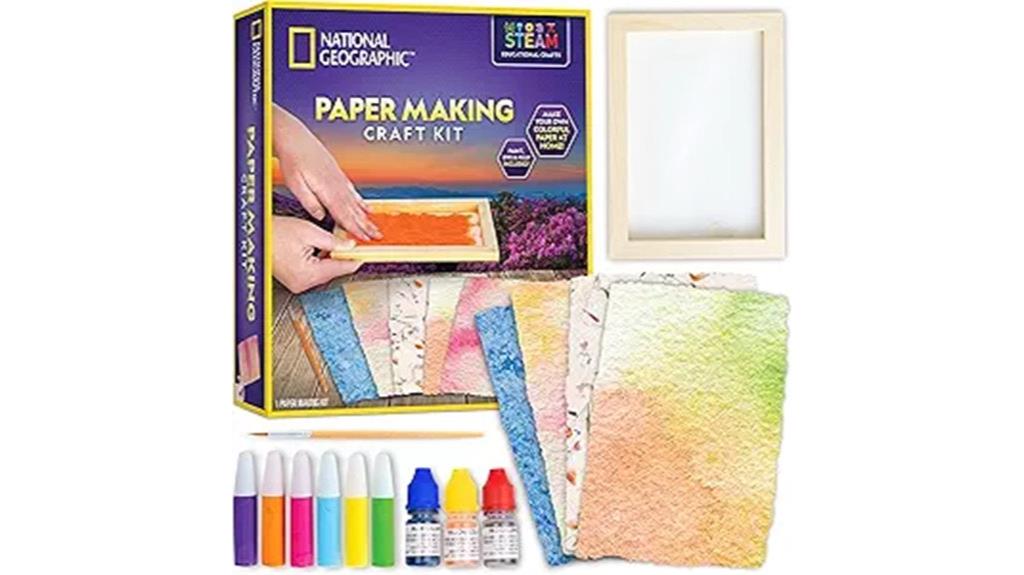 creative paper making activity kit