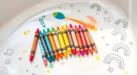 creative toddler bath crayons