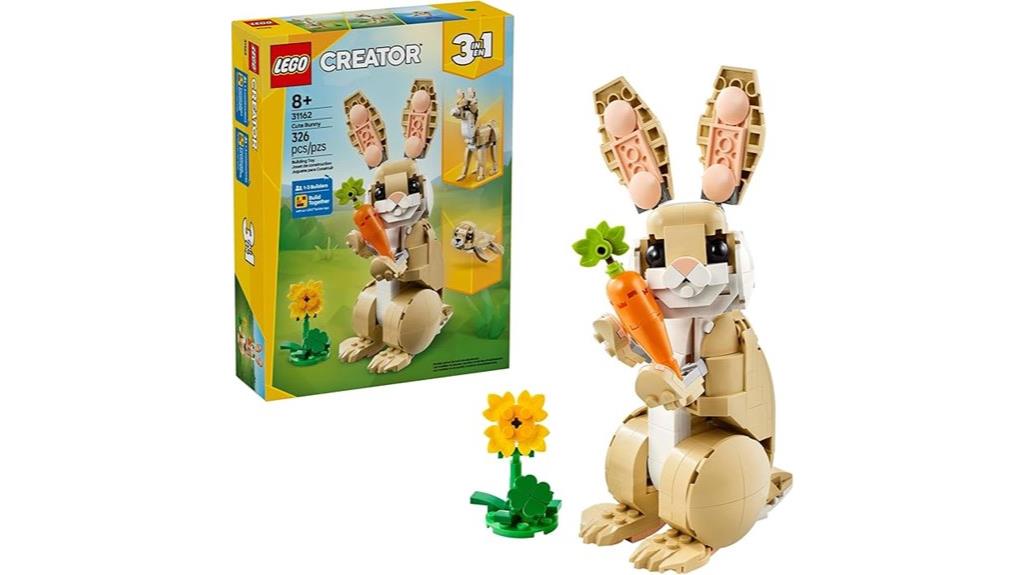 cute bunny lego set