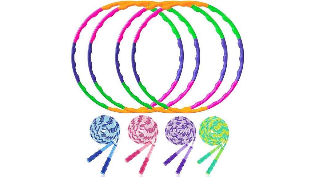 detachable colorful jump ropes