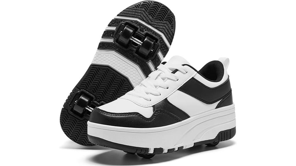 detachable wheeled fashion sneakers