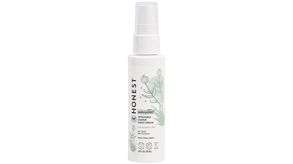 diaper rash cream spray