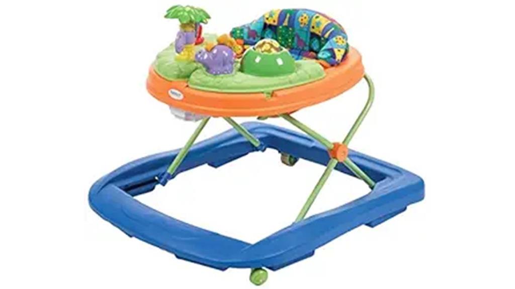 dino themed baby walker