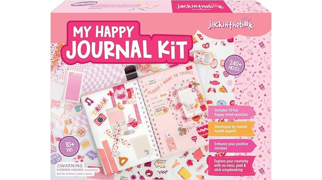 diy journal kit for girls