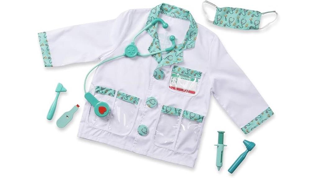 doctor costume dress up set