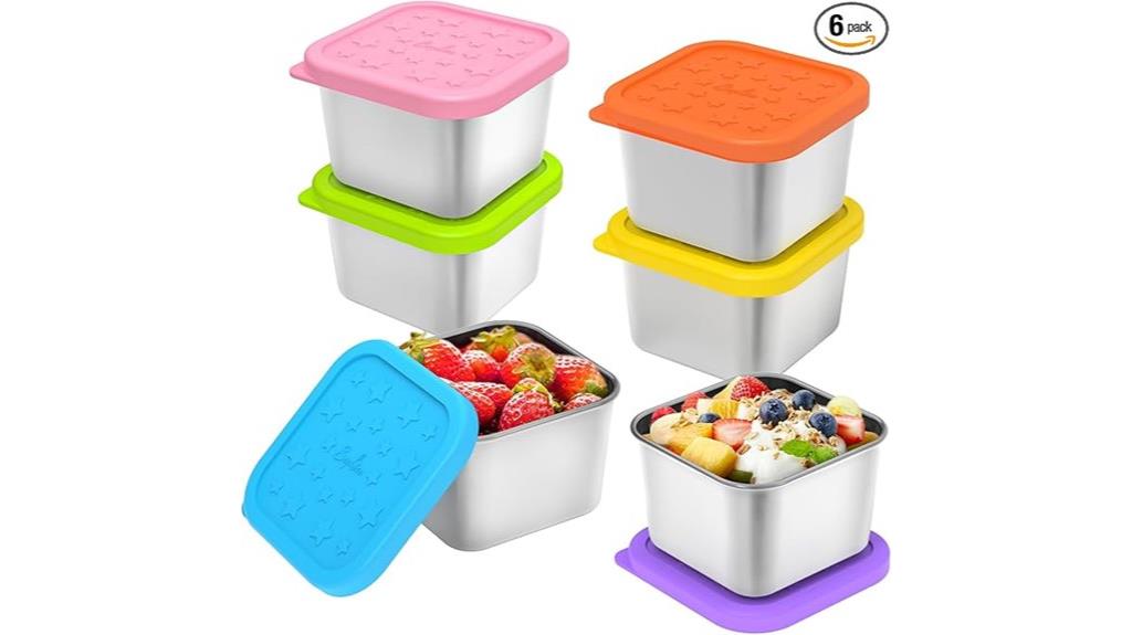 durable kids snack containers