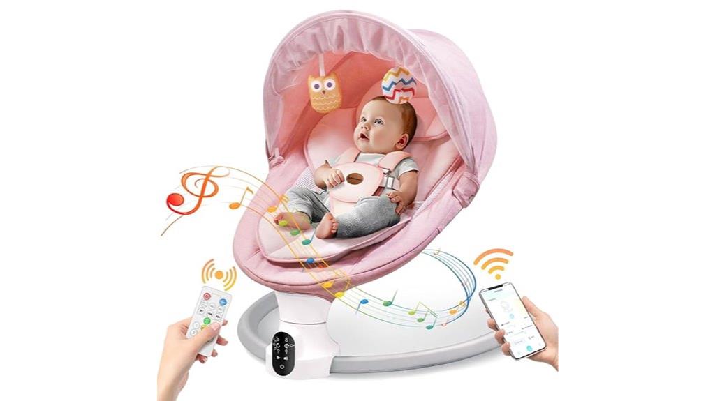 electric infant rocker app