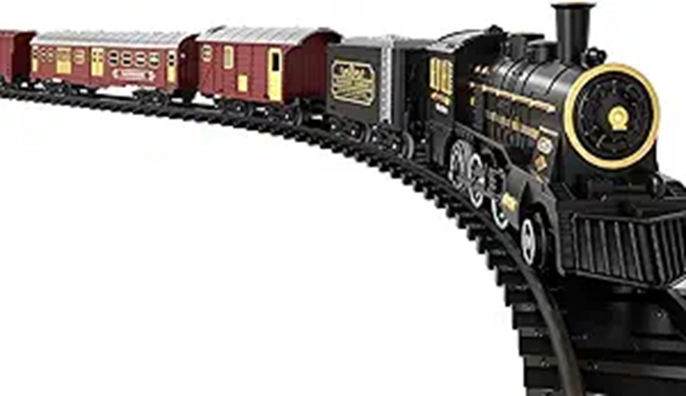 electric train set toy