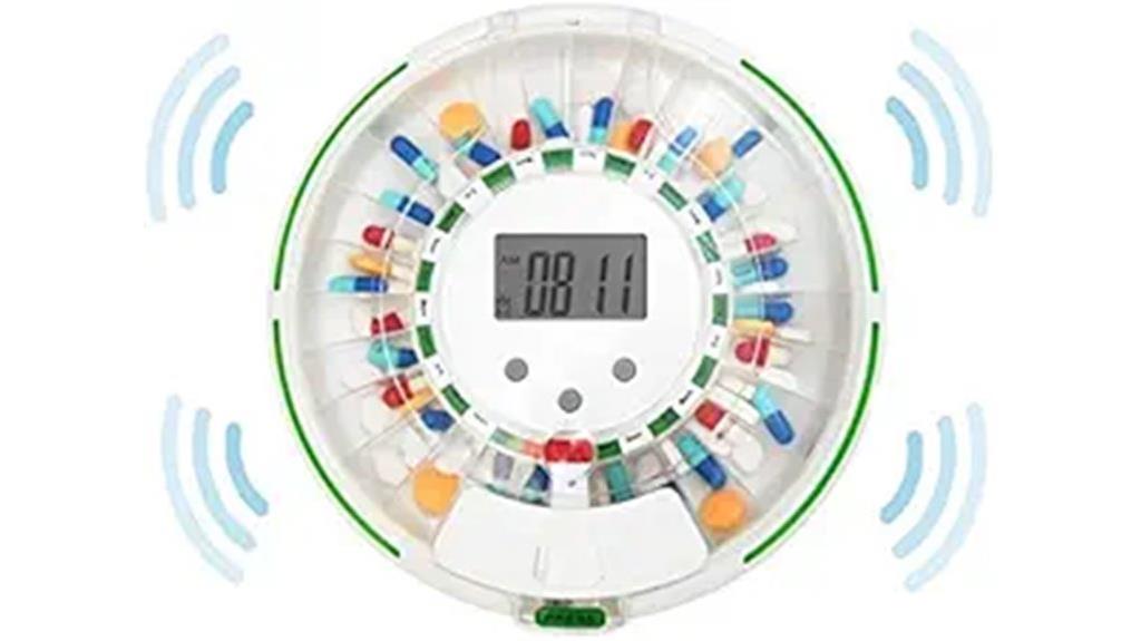 electronic medication organizer dispenser