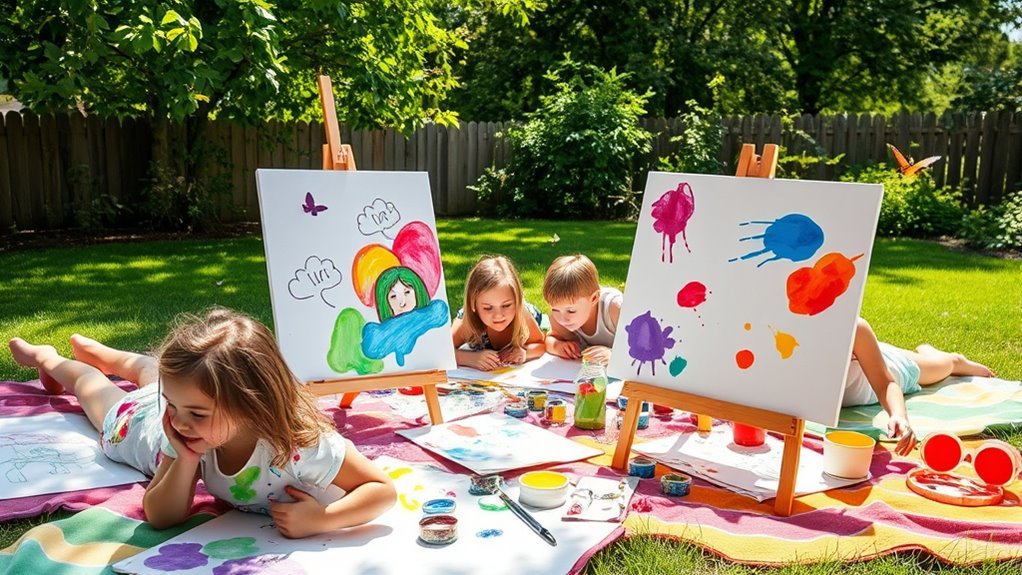 encouraging artistic expression development