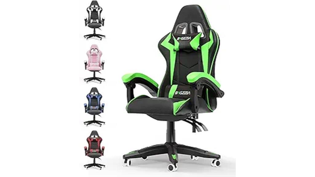 ergonomic gaming chair support
