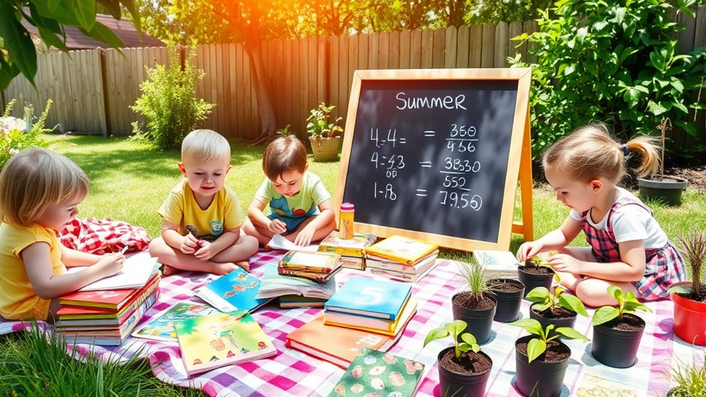 establishing summer routine consistency