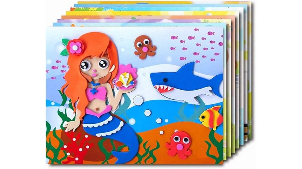 eva foam stickers kit