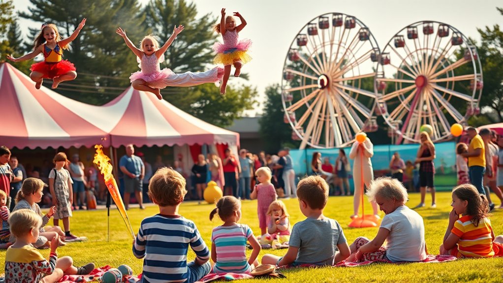 exciting circus performances await
