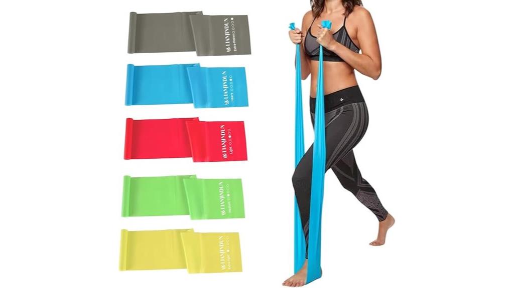 exercise resistance bands set