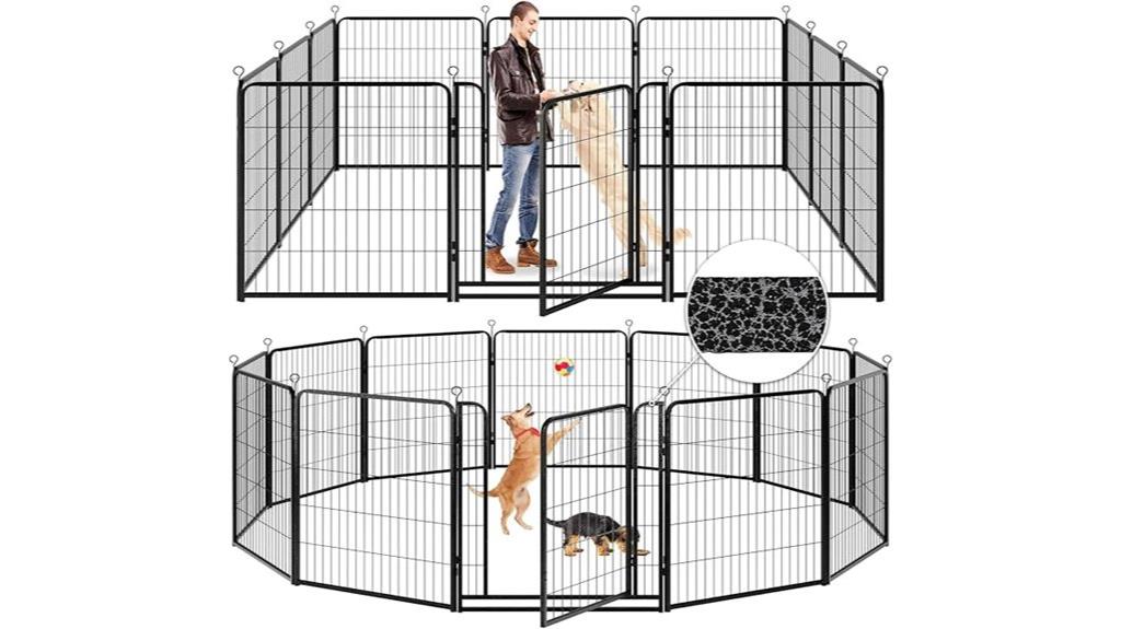 extra wide dog playpen