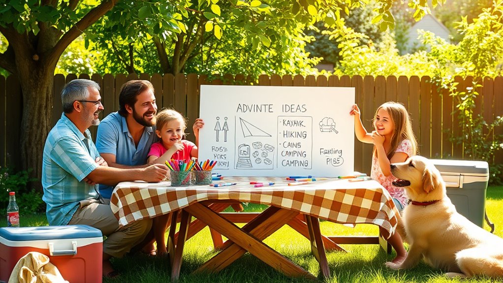 family bonding through outdoor adventures