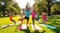 family fitness activities together