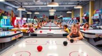 family friendly air hockey tables