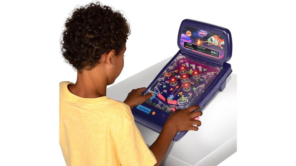 family friendly tabletop pinball game