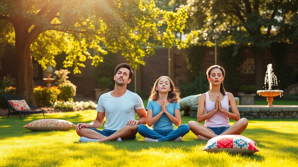 family mindfulness activities together
