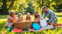 family picnic planning fun