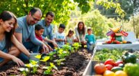 family volunteer activities together