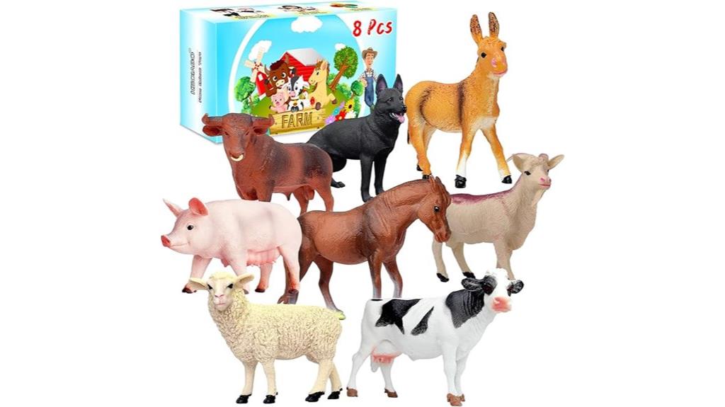 farm animal playset collection