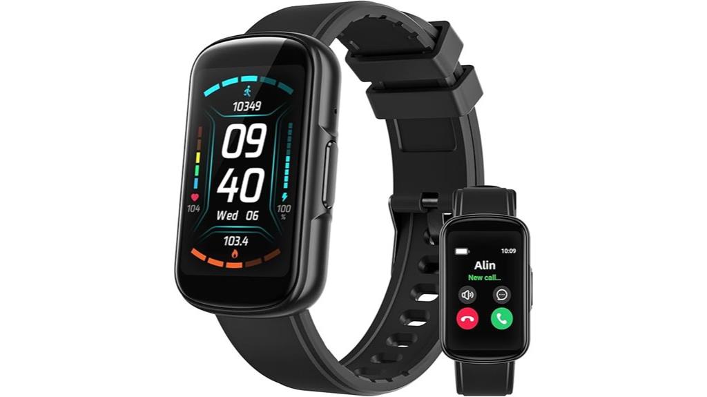 fitness tracker with monitoring