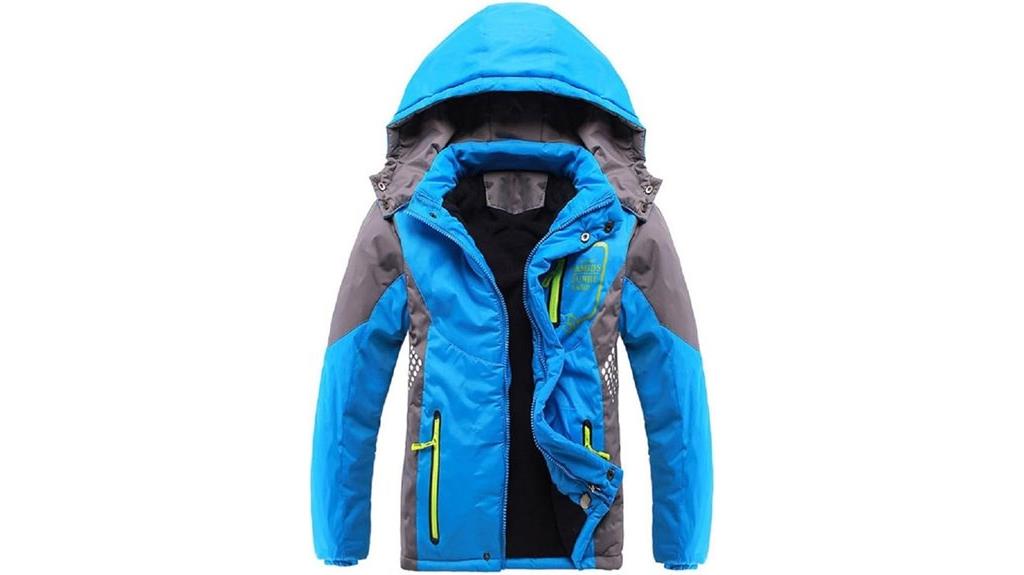 fleece hooded jacket warmth