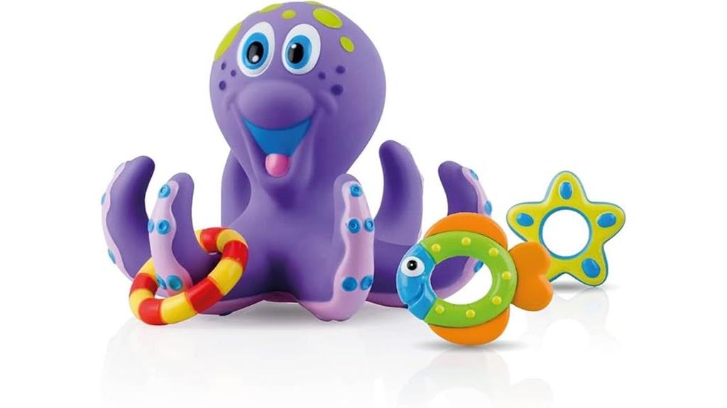 floating octopus bath toy
