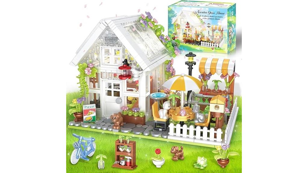 flower house construction kit