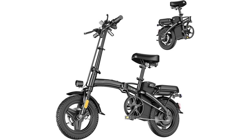 foldable 500w electric bike