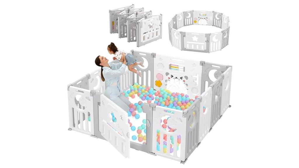 foldable baby playpen design