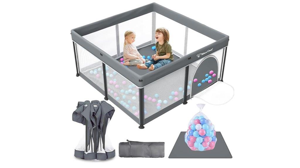 foldable baby playpen mat