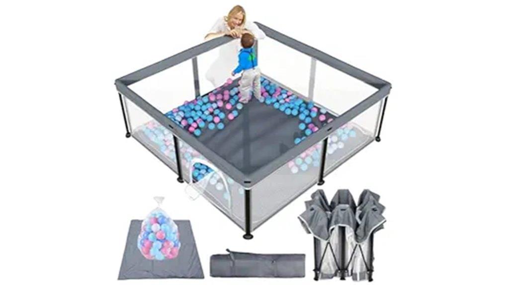foldable baby playpen mat